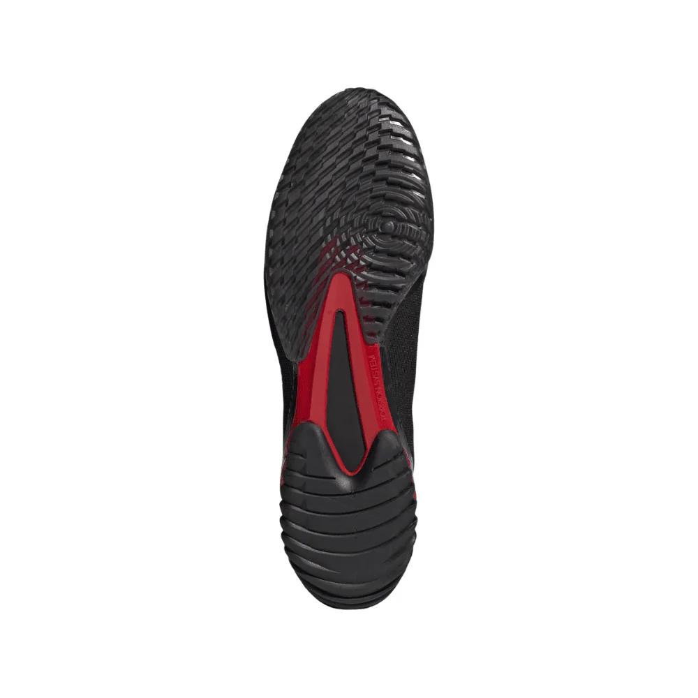 adidas Speedex Ultra Boxing Shoes Black/White/Red - Image 9