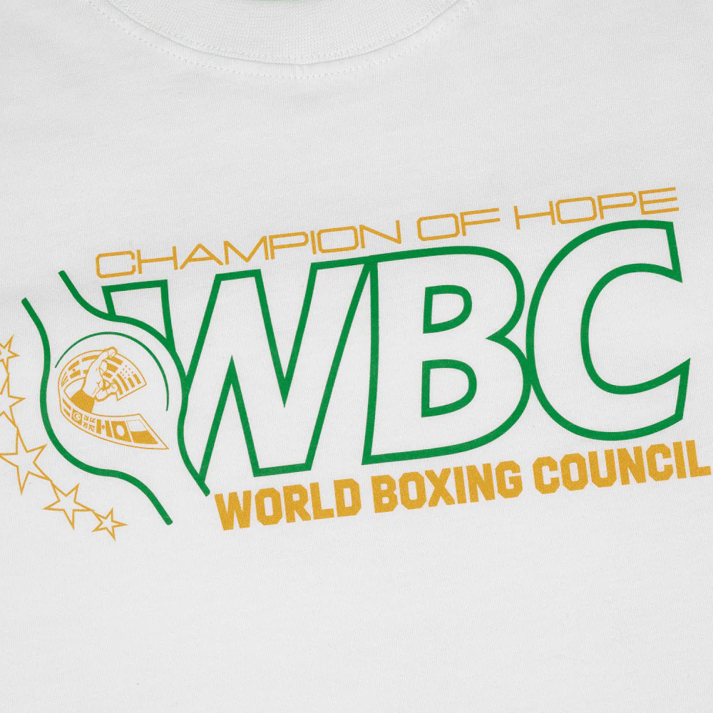 adidas WBC Champion of Hope Tee White - Image 4