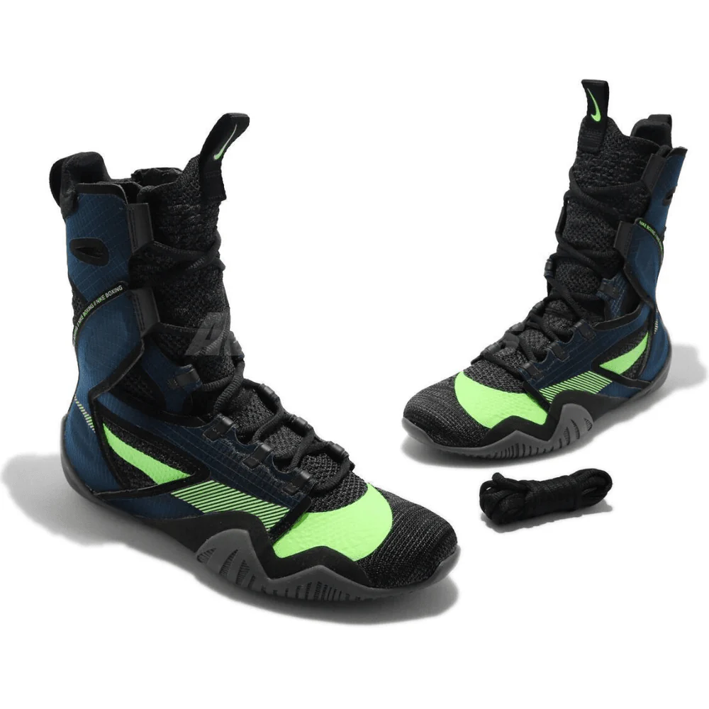 Nike HyperKO 2  Boxing Boots Black/Metallic Cool Grey - Image 3