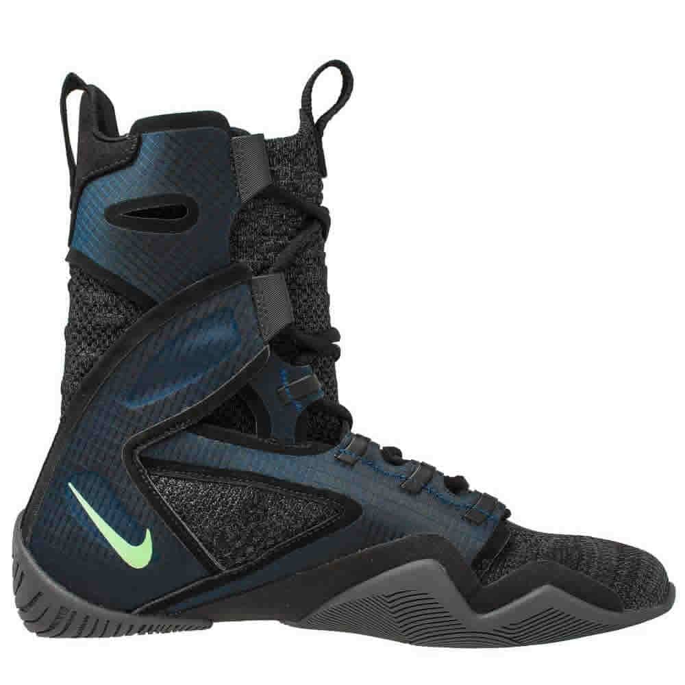 Nike HyperKO 2  Boxing Boots Black/Metallic Cool Grey - Image 4